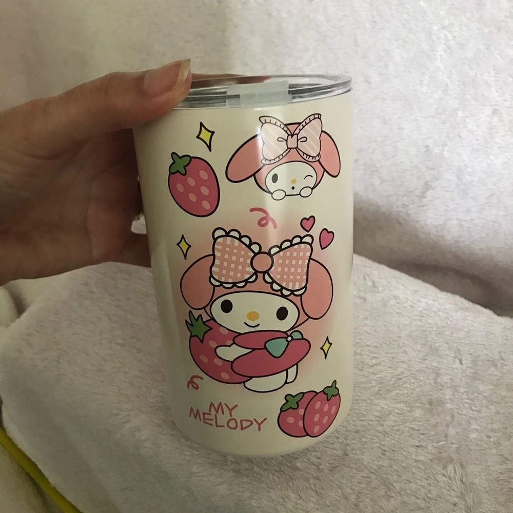 Melody Coffee tea water Mug w Straw Portable Stainless Steel Insulated Mug New - Picture 8 of 10